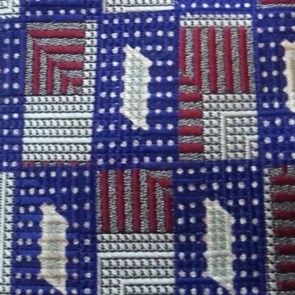 Robert Talbott “Seven Fold” Red, White & Blue Tie - Picture 6 of 8